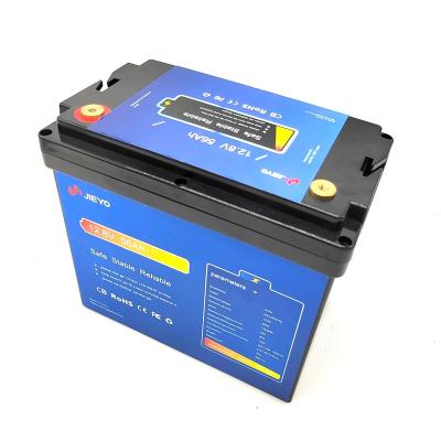 China Electric car 12V 50AH 12V 100AH ​​LiFePO4 battery pack for AGV battery rv battery camping caravan LED street light for sale