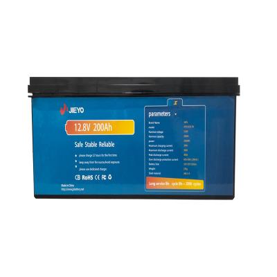 China Lithium Ion Battery 12V 200Ah Deep Cycle Battery For Golf Cart RV Marine Boat Battery 510*230*220 mm for sale