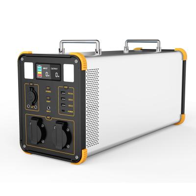 China Type C 1000W Solar Power Station Portable Outdoor Energy Storage Power Supply for sale