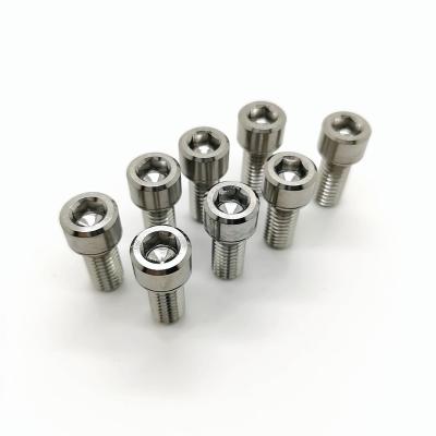 China Wholesale anti-corrosion Gr5 Gr2 high strength titanium bolt m3 screw hex head titanium bolt competitive price for sale