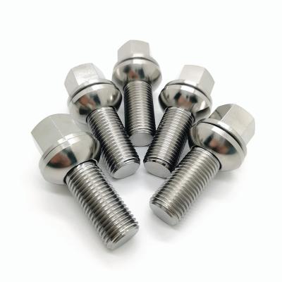 China High Strength Titanium Alloy Gr5 M14-1.5x30 Hign Quality General Motors Wheel Bolts For Car for sale