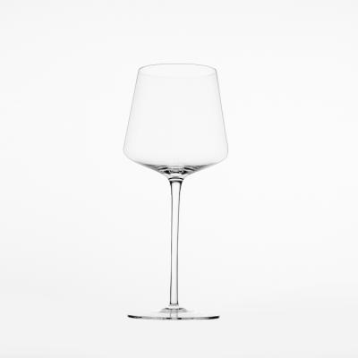 China Hot Selling 650ml Red Wine Stemware Viable Lead Free Wine Glass Crystal Goblet Red Wine Glass for sale