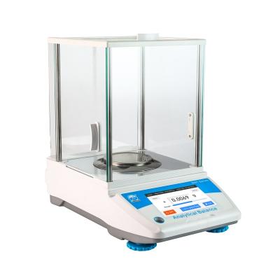 China Hot Sale Quality Lab Touch Screen 0.1mg Analytical Balance Internal Calbration 90mm for sale