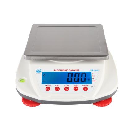 China ABS + Stainless Steel OEM 0.01g Electronic Laboratory Portable Balance for sale