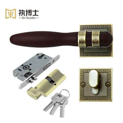 China Easy Installation Security Pull Safety Door Handles with Soild Sandalwood Purple Accessories OEM Soild Wood Box Window Packing Hardware for sale