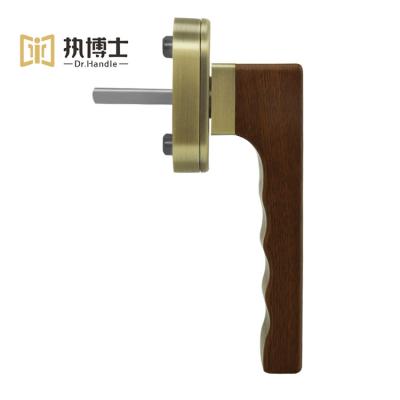 China Factory Directly Wholesale Easy Soild Wooden Installation Door and External Handle Zinc Alloy Door and Window Handle for sale