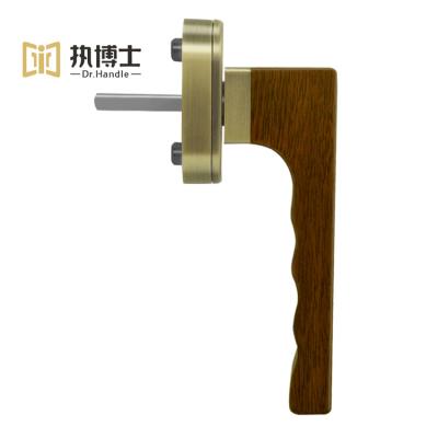 China Modern Soild Hardware Window Handle Tilt&Turn Wood Window Hardware Optional High Security Shaft Handle for sale