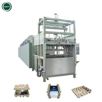 China Disposable Wine Tray Fruit Tray Tool Tray Paper Pulp Urine Container Making Machine Made In China Production Line for sale