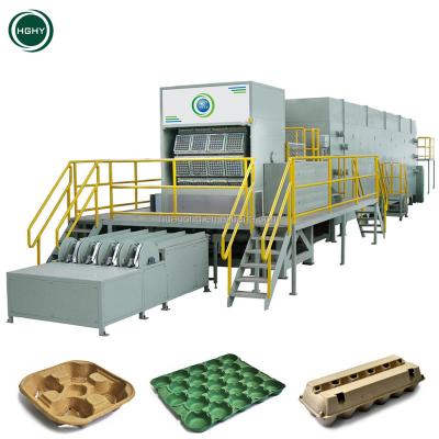 China Paper Price Maquina Bandeja De Huevos Egg Tray Fruit Making Machine Egg Tray Box Thermoforming Production Machine Factory Hghy for sale