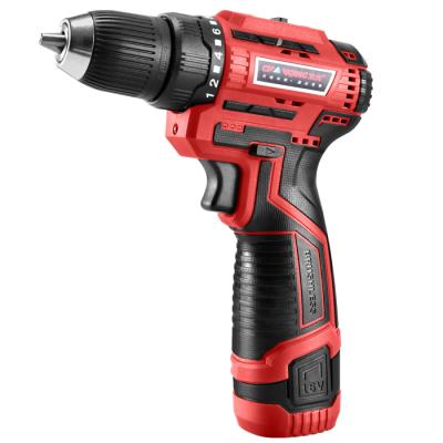 China High Quality Power Tools 16V Double Battery Electric Plastic*Aluminum Cordless Drill for sale