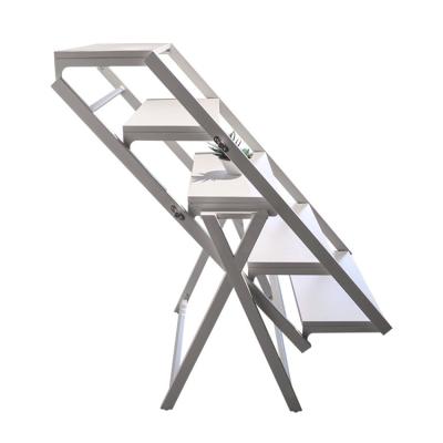 China Hot Selling Foldable With Chair Folding Table Wall Mounted Makeup Chair With for sale