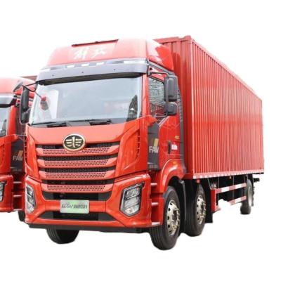 Cina FAW Jiefang J6G Camion medio 6x2 furgone 7-10 tonnellate 8 ruote Fence Truck Veicolo da trasporto in vendita