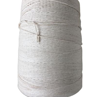 China For Food 16 Ply Twisted Poly Cotton Twine 2-Pound Cone for sale