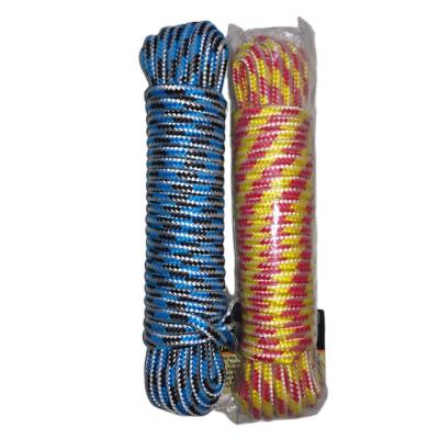 China 100% Polypropylene High Tenacity Multifilament Yarn PP Braid Braid Outdoor Rope for sale