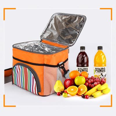 China 14.5L 1680D Oxford Cloth Waterproof Custom Insulated Thermal Bag Food Delivery Picnic Camping Lunch Cooler Bag for sale