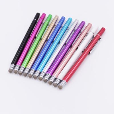 China Beautiful Muti-colors Touch Pen Logo Tablet Promotional Aluminum Stylus Pen Cheap Writing Stylus Pen For Touch Screen for sale