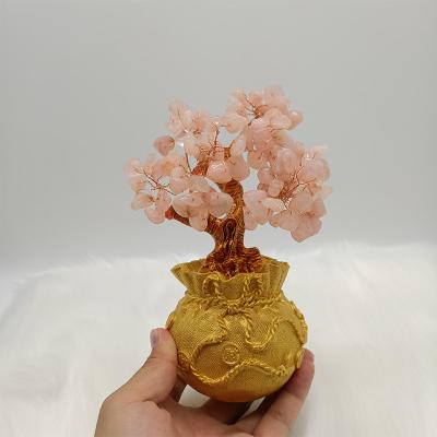 China China Wholesale Natural Christmas Tree Crystal Apple Crystal Tree Bonsai Crystal Tree for sale