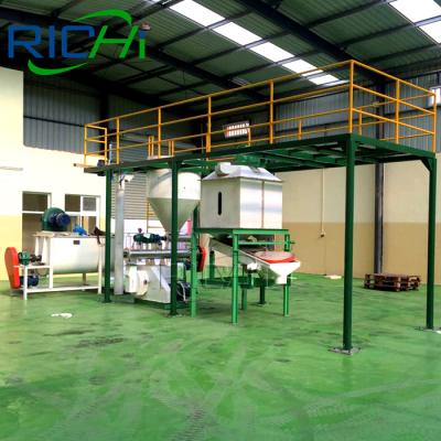 China Factory direct supply poultry farming feed pellet production line equipment and poultry feed equipment with low price for sale