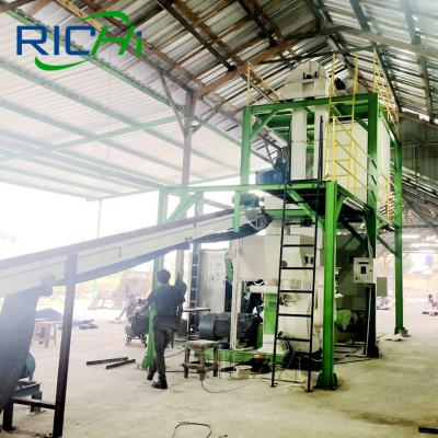 China High quality lower farms CE MZTH wood pellet machine production line/complete pellet line/biomass fuel pellet production for sale