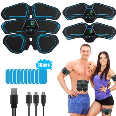 China Universal Fitness EMS Friend Gift Body Equipment Gym Electric Smart Abdominal Muscle Stimulator for sale