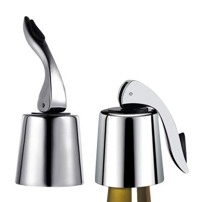 China Stocked Hits for Amazon Shipping to USA Amazon FBA Kitchen Bar Accessories Stainless Steel Wine Bottle Stopper BPA Free for sale