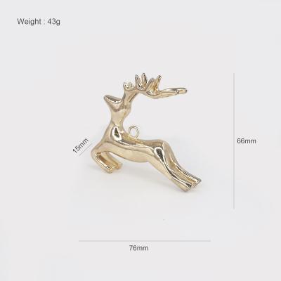 China Wholesale 3D Popular Reindeer Gift Christmas Ornaments Hanging Christmas Decoration for sale