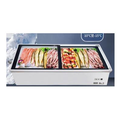 China Display de mesa removível Frigorífico Frigorífico Vitrine 150W Potência à venda