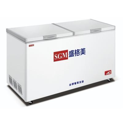 Chine Appareil de cuisine sur mesure Island Chest Freezer Thermostat réglable blanc à vendre