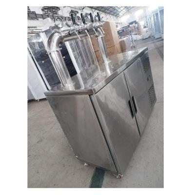 중국 Stainless Steel Beer Machine Chiller Four Outlet Holes Cooling Beer 판매용