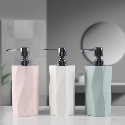 China Viable Sample Style Many Color Diatomite Concrete Bathroom Accessories Bathroom Accessories Set andDiatomite Soap Lotion Pump Bottle for sale