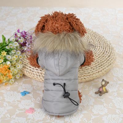 China Sustainable Custom Luxury Winter Pet Clothes Christmas Warm Dog Coats Pet Sweaters Clothes for sale