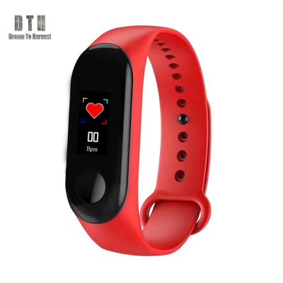 China 2019 new product m3 smart band colorful screen pedometer/smart watch/fitness band for hot sale for sale