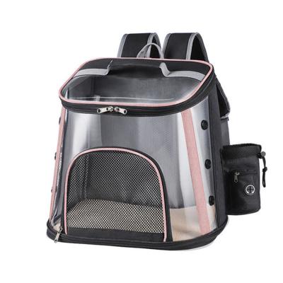 China New Design Pet Space Pet Space Transparent Folding Breathable Backpack Portable Amazon Space Capsule Cat Dog Bag for sale