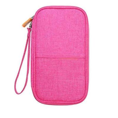 China RFID Blocking Protect OEM Factory Hidden Blocking Phone Holder Customize Passport Wallet With Reasonable Price for sale