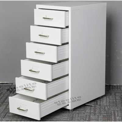 China Knocked Down Helmer Living Room Furniture Sofa Side Drawers Steel Small Cabinet Movable Filing Cabinet With Wheels for sale