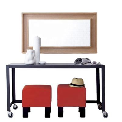 China Modern Universal Minimalist Computer Desk Bedroom Dresser With Wheels for sale