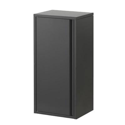 China Knocked Down Frame Living Room Furniture Steel Clothes Storage Single Door Lockers for sale