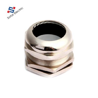 China Manufacturer IP68 M63 Professional Brass Nickel Plated Brass Cable Glands for sale