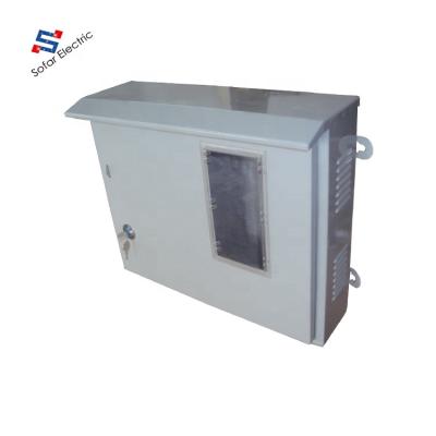 China IP54 Outdoor Waterproof Steel Distribution Box Metal Meter Box Distribution Box for sale