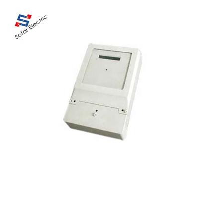 China Electric Power Meter DDS-12F Size 165*108*51mm Single Phase Electric Power Meter Housing Enclosure for sale