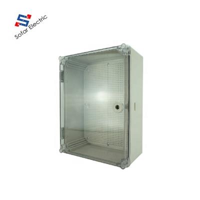 China Can Be Used As A Transparent Check Box 400x300x160mm Plastic Waterproof Door Enclosures for sale