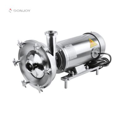 China Complete Drinking Water Treatment DONJOY Stainless Steel Centrifugal Pump With Open Impeller for sale