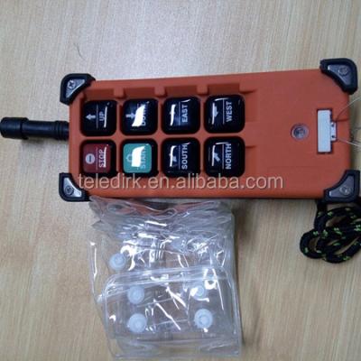 China Universal wireless control 100m single speed remote crane control, SAGA1-L6 radio remote, remote control obohos for sale