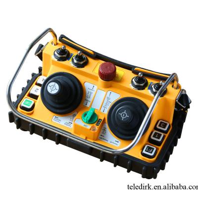 China F24-60 Industrial Tower Crane Hydraulic Joystick Switch Transmitter Radio Wireless Remote Control Receiver for sale