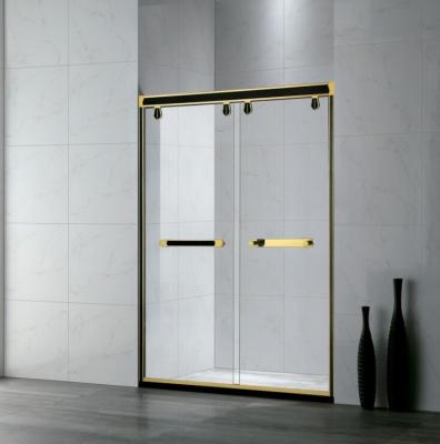 China Modern Luxury Simple Shower Room For Bathroom Tempered Glass Shower Screen for sale