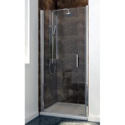 China Frameless Glass Bathroom Enclosure Modern Pivot Shower Door for sale