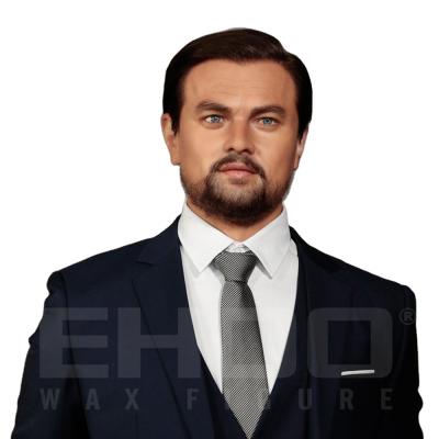 China Famous Actor Life Size Silicone Wax Europe Hollywood Movie Figure for sale