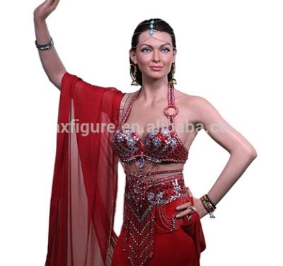 China Aishwarya Rai China Silicone Bollywood Celebrity Super Realistic Wax Statues for sale