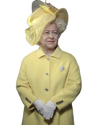 China Realistic Europe Custom Make British Royal Family Life Size Silicone Statue for sale