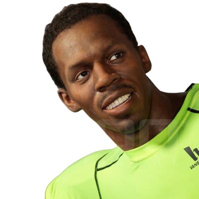 China Africa Sporter Usain Bolt Full Body Human Realistic Wax Figure for sale